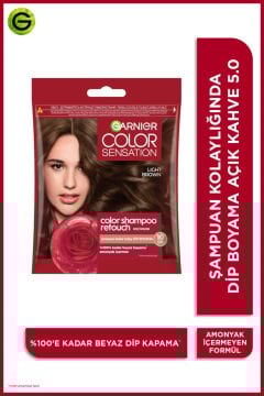 GARNIER COLOR SENSATION ŞAMPUAN SAÇ BOYASI 5.0 Lıght Brown