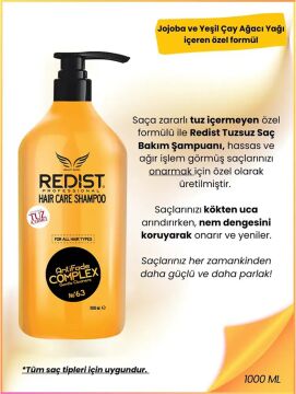 REDIST TUZSUZ ŞAMPUAN 1000ml