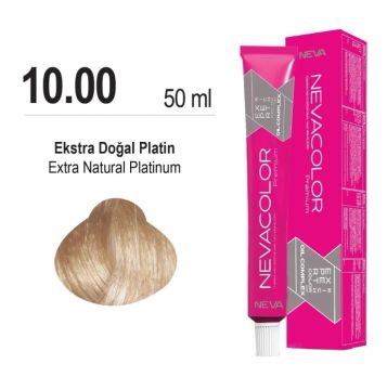 NEVACOLOR SAÇ BOYASI 10.00 EXSTRA DOĞAL PLATİN