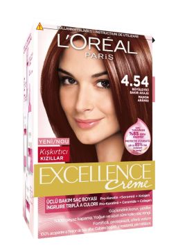 LOREAL EXCELENCE SET SAÇ BOYASI CREME 4.54