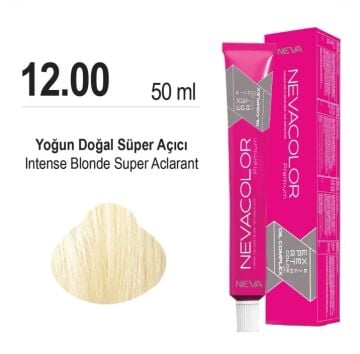 NEVACOLOR SAÇ BOYASI 12.00 YOĞUN DOĞAL SÜPER AÇICI