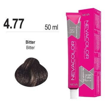 NEVACOLOR SAÇ BOYASI 4.77  BİTTER