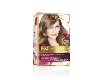 LOREAL EXCELENCE SET SAÇ BOYASI CREME 7.1