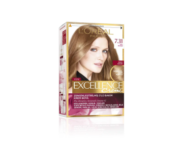 LOREAL EXCELENCE SET SAÇ BOYASI CREME 7.31