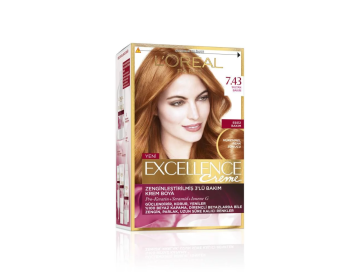 LOREAL EXCELENCE SET SAÇ BOYASI CREME 7.43