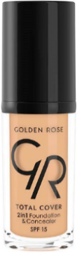 GOLDEN ROSE FONDÖTEN TOTAL COVER 2 İN 1 30ML 07
