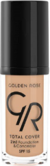 GOLDEN ROSE FONDÖTEN TOTAL COVER 2 İN 1 30ML 15