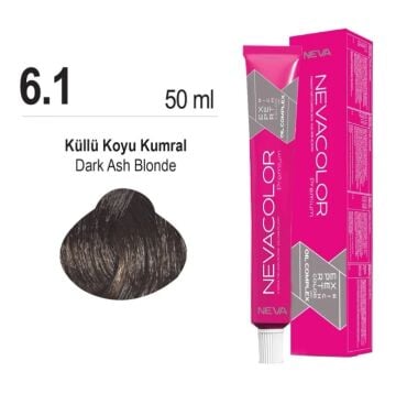 NEVACOLOR SAÇ BOYASI 6.1 KÜLLÜ KOYU KUMRAL