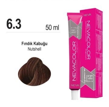 NEVACOLOR SAÇ BOYASI 6.3 FINDIK KABUĞU