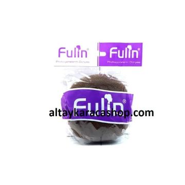 FULİN TOPUZ SÜNGERİ NO:1 KÜÇÜK BOY KAHVE ÇAPI: 8cm
