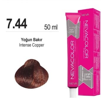 NEVACOLOR SAÇ BOYASI 7.44 YOĞUN BAKIR