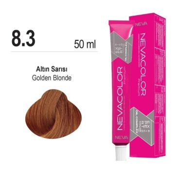 NEVACOLOR SAÇ BOYASI 8.3 ALTIN SARISI