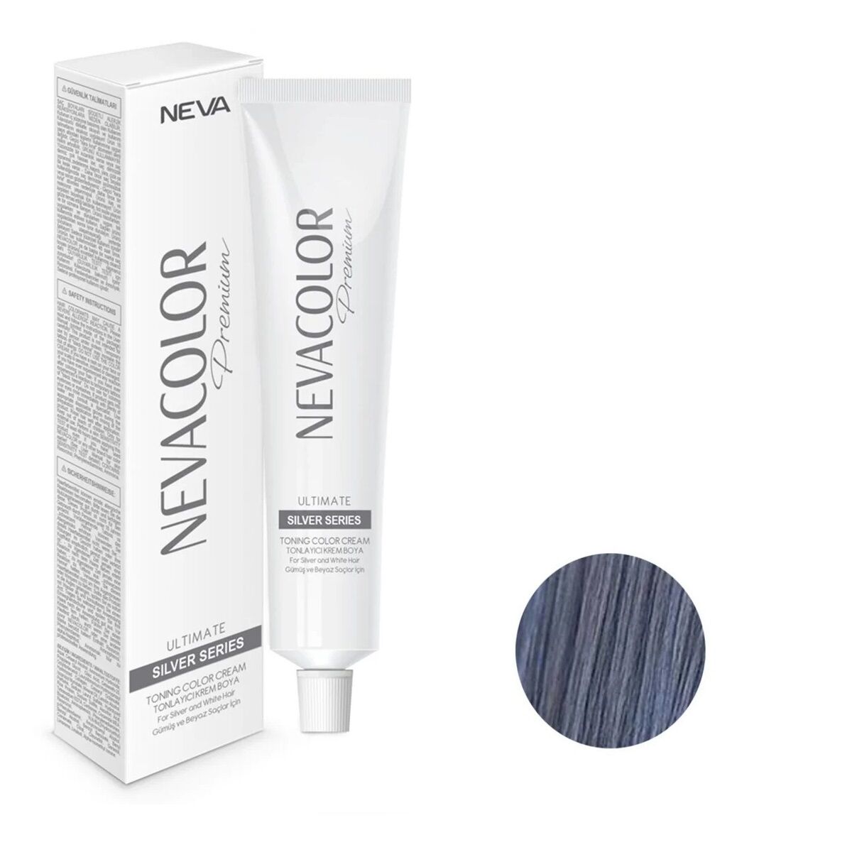 NEVACOLOR SAÇ BOYASI FUME GRİ