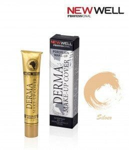 NEW WELL DERMA MAKE-UP COVER KAPATICI 03 SILVER