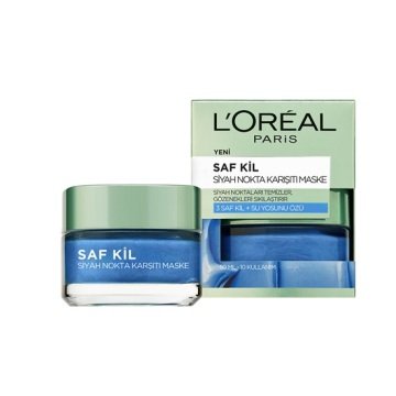 LOREAL SAF KİL SİYAH NOKTA KARŞITI MASKE