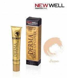 NEW WELL DERMA MAKE-UP COVER KAPATICI 04 COPPER