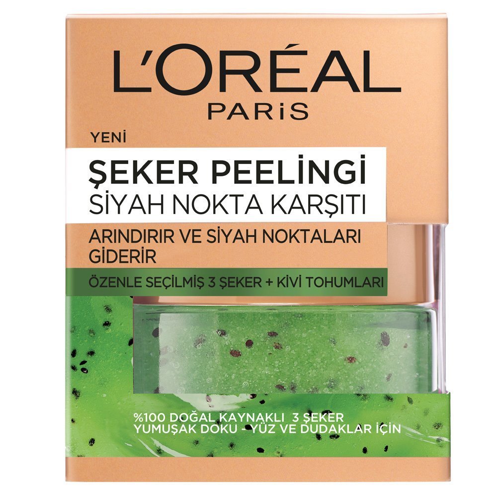 LOREAL ŞEKER PEELİNGİ SİYAH NOKTA KARŞITI