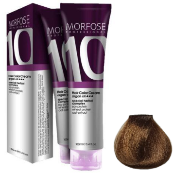 MORFOSE 10 SAÇ BOYASI 100ml / 8.35 Açık Çikolata Kahve