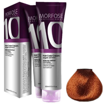 MORFOSE 10 SAÇ BOYASI 100ml / 8.4   Açık Bakır