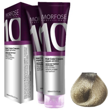 MORFOSE 10 SAÇ BOYASI 100ml / 9.1   Ekstra Açık Küllü Kumral