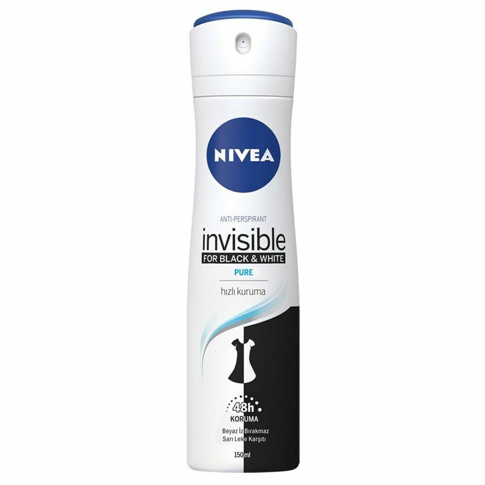 NIVEA BAYAN DEODORANT İNVİSİBLE PURE