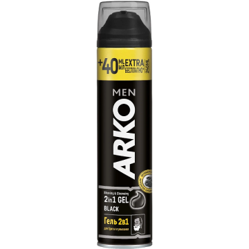 ARKO MEN TRAŞ JELİ 200ml Black 2in1