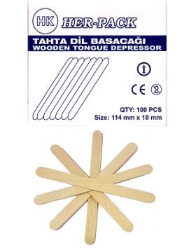 SPATULA İNCE 100'LÜ HER-PACK