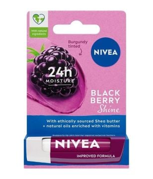 NIVEA DUDAK NEMLENDİRİCİSİ Black Berry Shine
