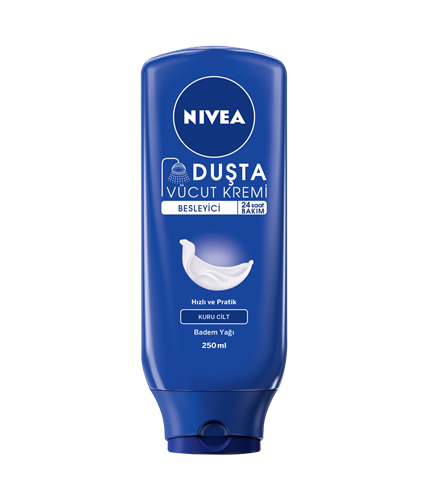 NIVEA DUŞTA VÜCUT KREMİ KURU CİLT 250ml