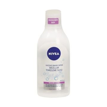 NIVEA MICELLAIR MAKYAJ TEMİZLEME SUYU 400ML HASSAS