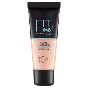 MAYBELLINE FONDOTEN FIT ME MATTE 104