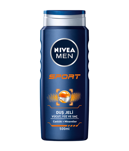 NIVEA MEN SAÇ VÜCUT ŞAMPUANI SPORT 500ML