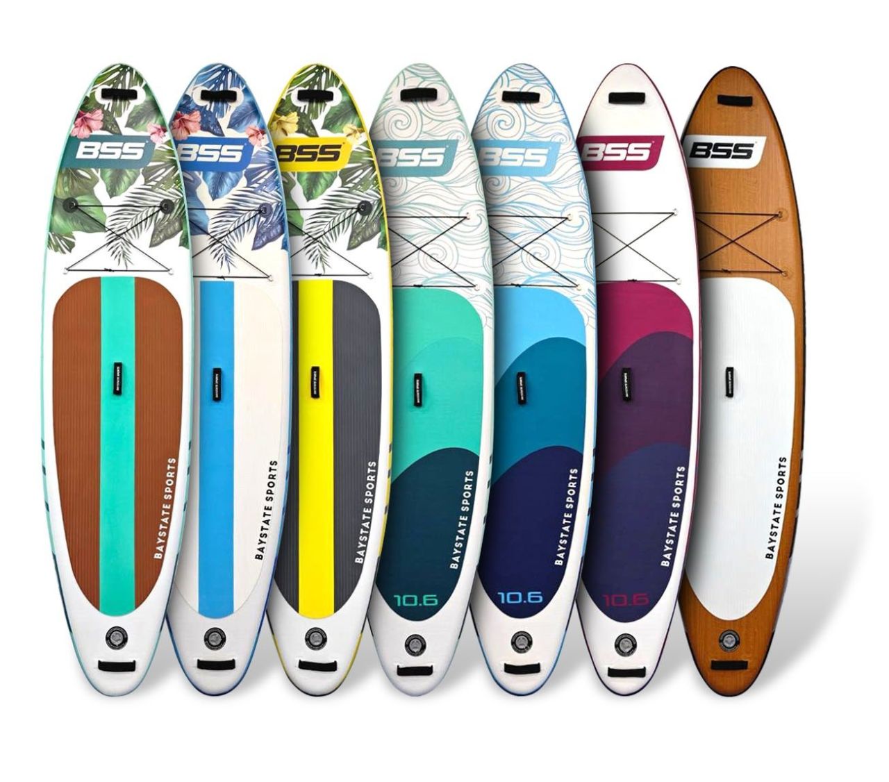 7 New BSS Inflatable Paddle Board Models 