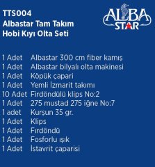 Albastar Tam Takım Hobi Kıyı Olta Seti TTS004