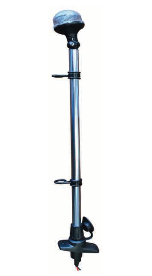 Işıklı Bayrak Direği Sökülebilir Led Boy:67cm 12 V