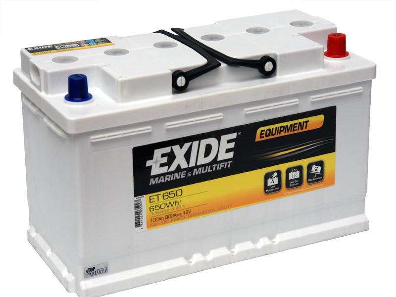 EXIDE EQUIPMENT 12V 90AH MARİN AKÜ (SERVİS)