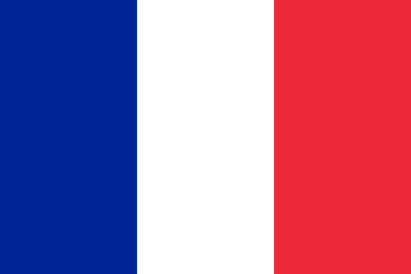 Fransa Bayrağı 30x45cm