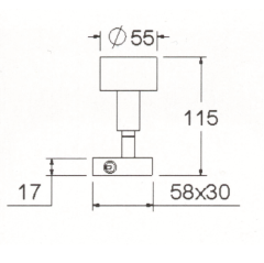 OKUMA LAMBASI KROM KAPLAMA LEDLİ