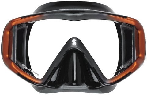 Scubapro Crystal Vu Maske Mavi Siyah-Bronz