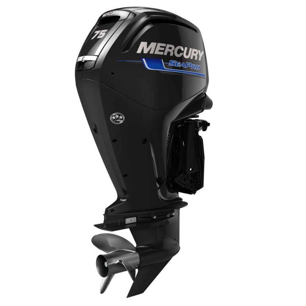 Mercury 75HP Marşlı Direksiyonlu Trimli EFI CT SeaPro Deniz Motoru