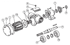 JABSCO IMPELLER (17936-21676) İÇİN TARAK