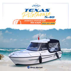 DarekCo Texas 540 Pilothouse Tekne ve Dıştan Takma Motor