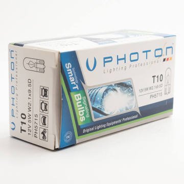 Photon T10 12V W5W Dipsiz Standart Ampul