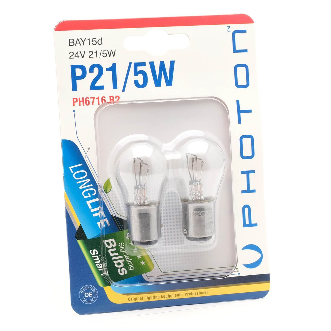 Photon Blister P21/5W 24V 2'li Blister