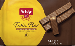 Schar Twin Bar Sütlü Çikolatalı Gofret 64,5 gr