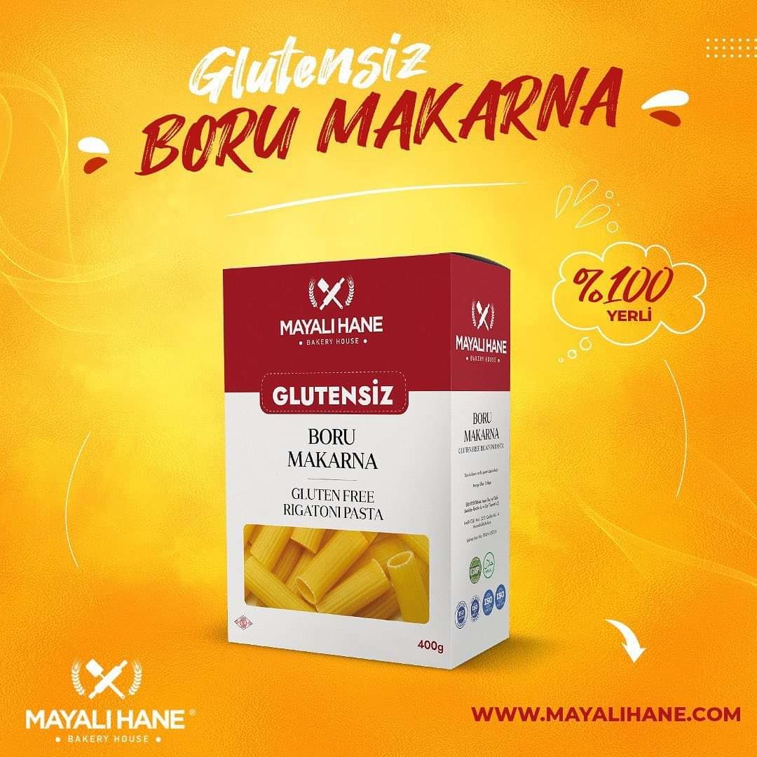 Mayalı Hane Boru Makarna 400 gr