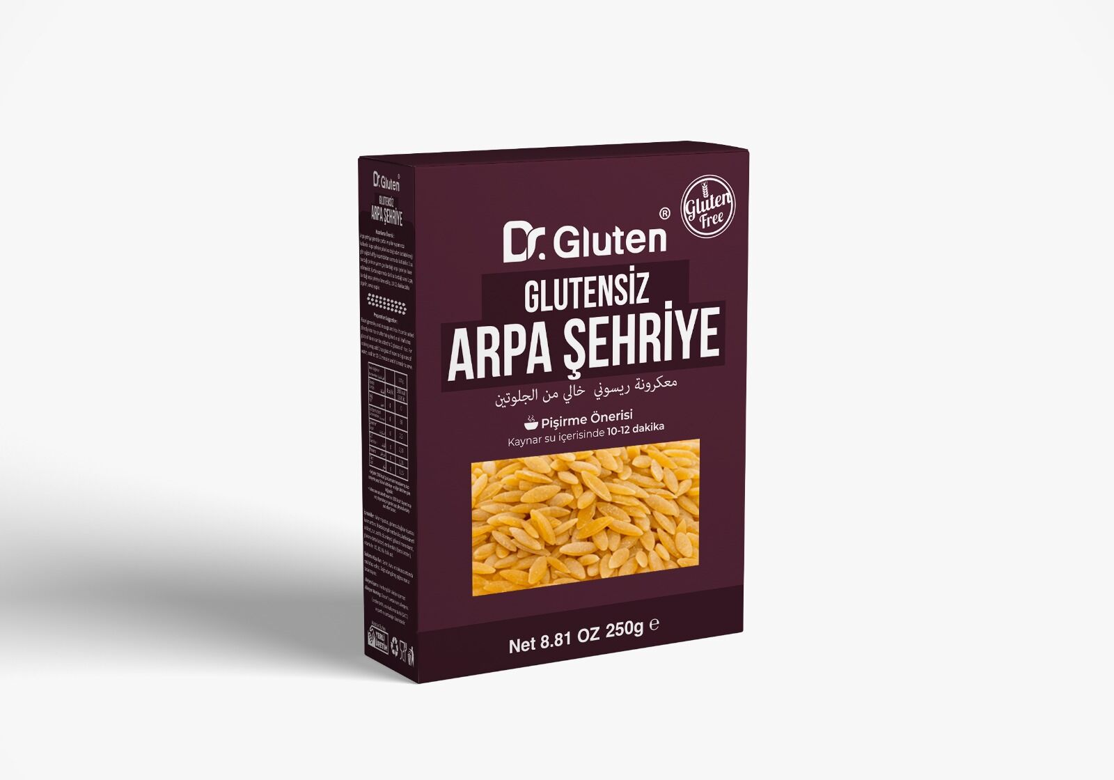 Dr. Gluten Arpa Şehriye 250 gr