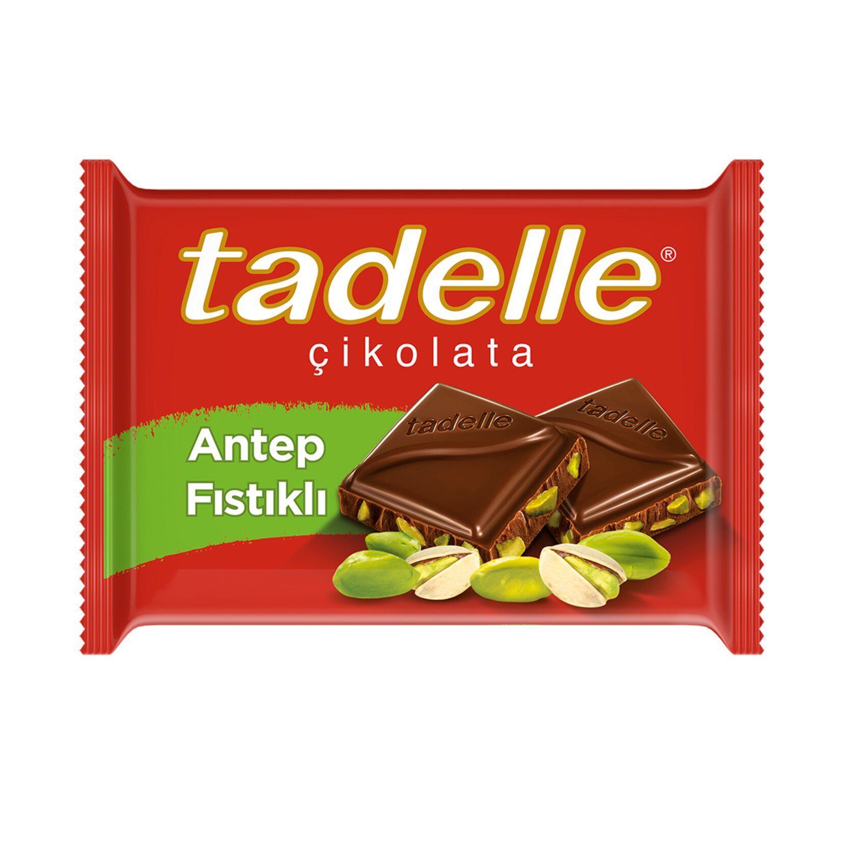 Tadelle Antep Fıstıklı Bol Sütlü Tablet Çikolata 60G