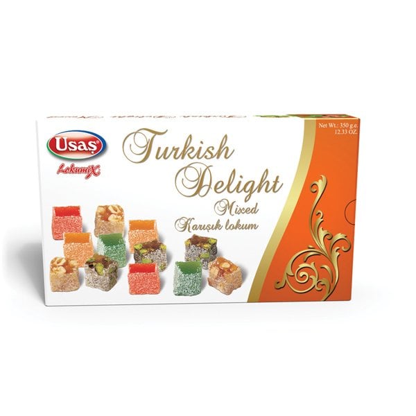 Karışık Glutensiz Lokum 350 gr