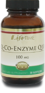 Life Time Q-Co-Enzyme Q10 100 mg Softgels